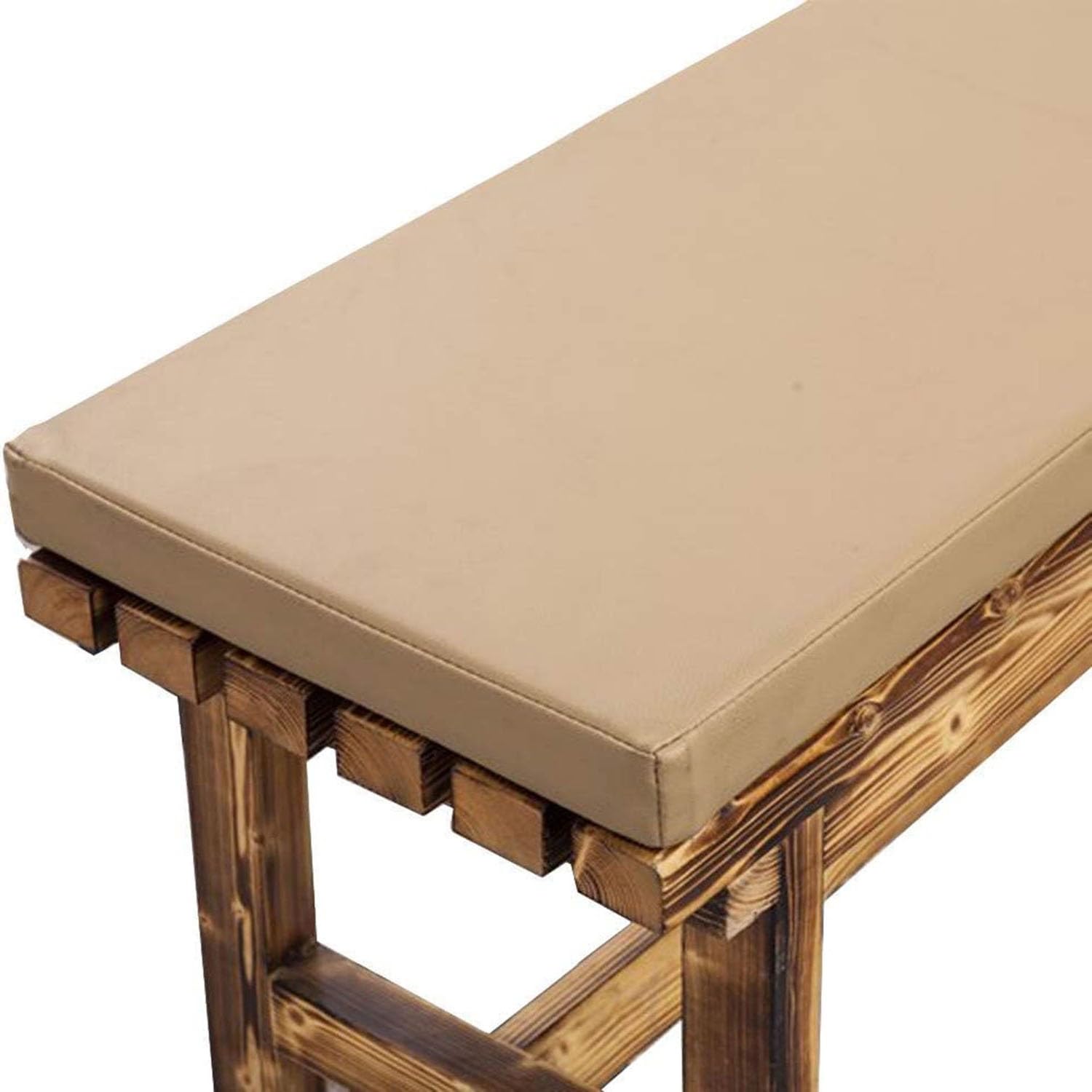 Cojín impermeable para asiento de exterior de 140x50 cm y 5 cm de grosor