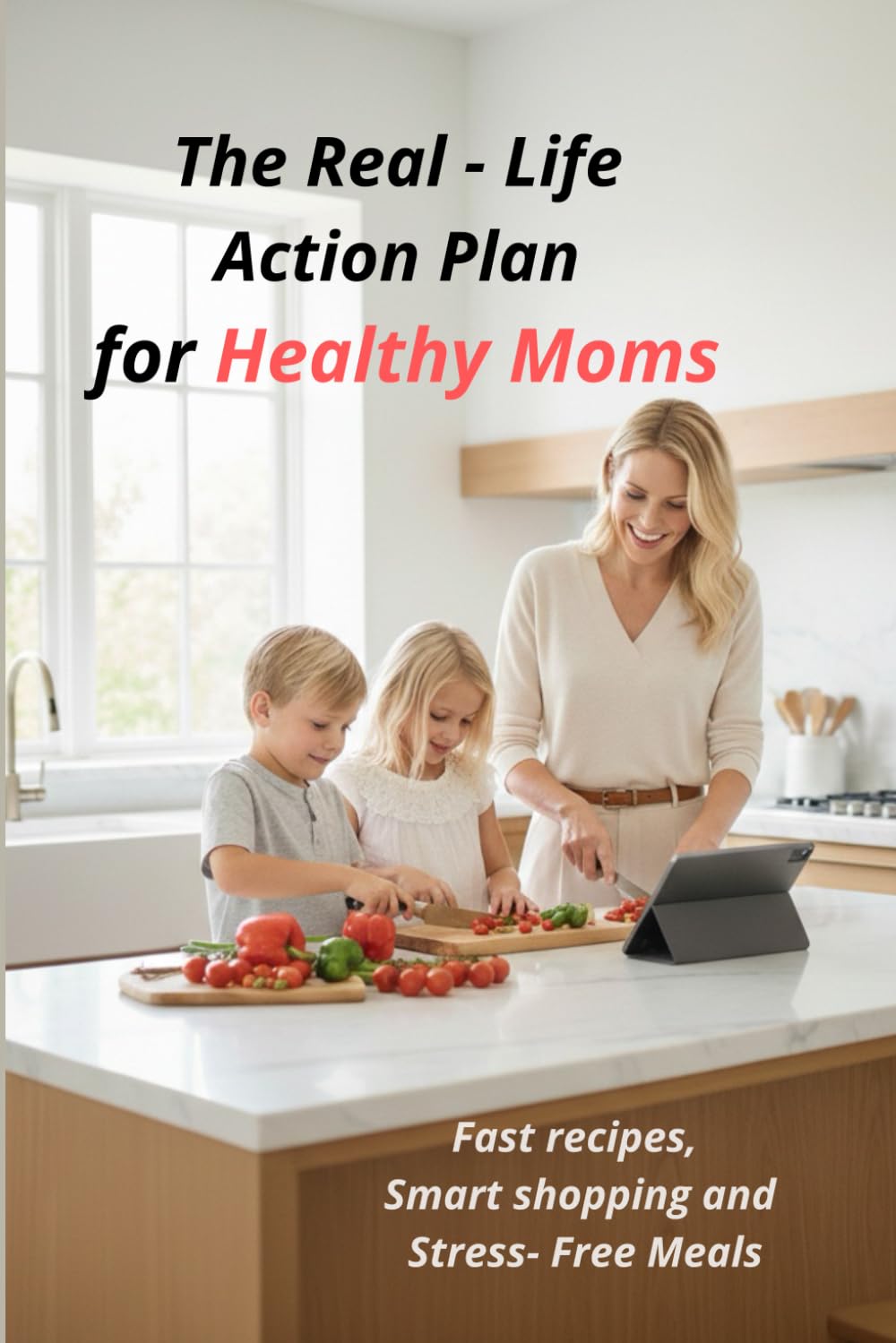The Real-Life Action Plan for Healthy Moms: A Quick & Easy Cookbook with Budget-Friendly Recipes, 15-Minute Family Meals, and a 7-Day Meal Plan to Save Time and Money.