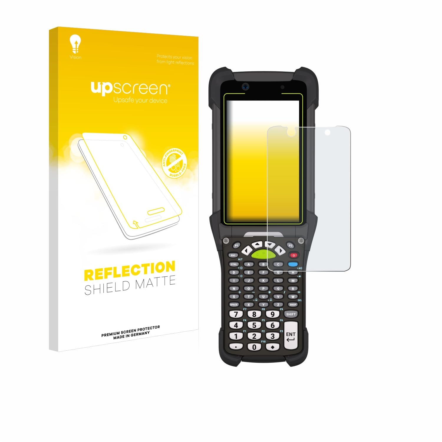 upscreen Anti-Glare Screen Protector for Zebra MC9400 – Protection Film Matte, 1-Pack