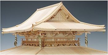 Amazon | ウッディジョー 1/75 法隆寺 金堂 木製模型 組み立てキット