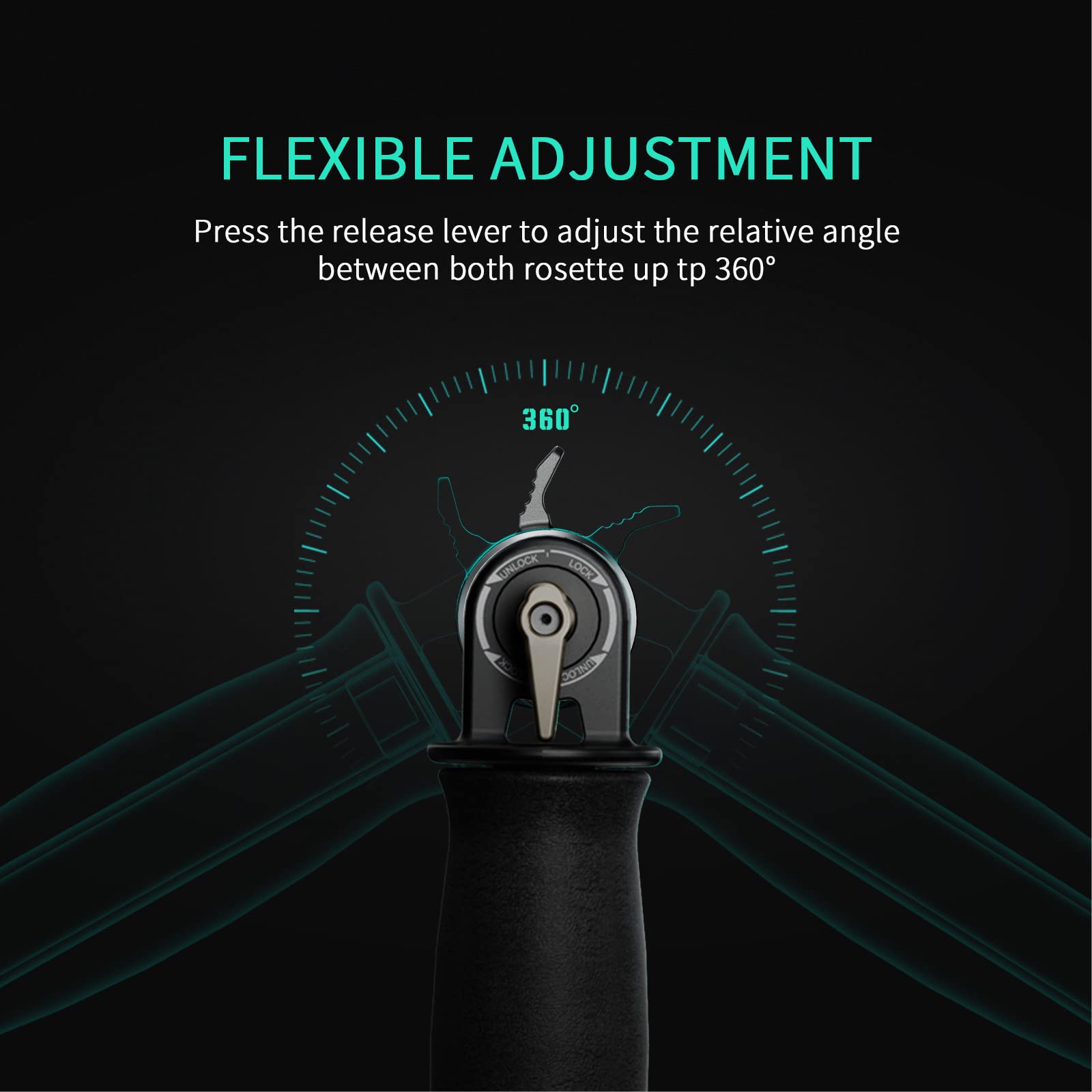 TILTA Quick Adjust Rosette Adapter for Tilta Lightweight Shoulder