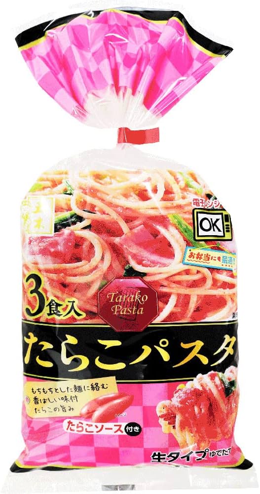 たらこ Amazon.co.jp: 五木食品 3食たらこパスタ 465g ×6個(電子レンジ調理