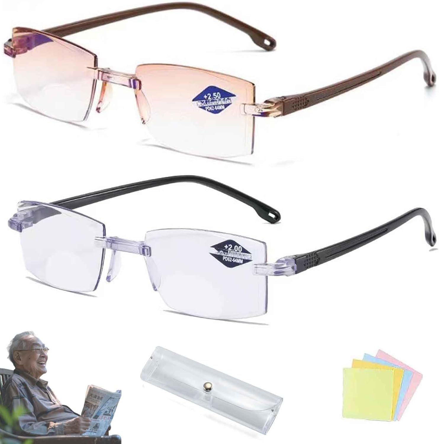 Amazon.com: Blueease-Optics Glasses, Blue Ease Optics Glasses, Blueease ...