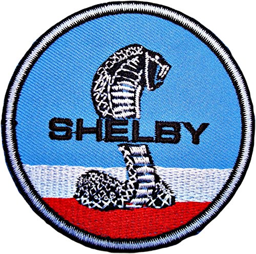 SHELBY Gt Cobra Mustang Ford Cars Patch Sew Iron on Logo Embroidered Badge Sign Emblem Costume BY Dreamhigh_skyland