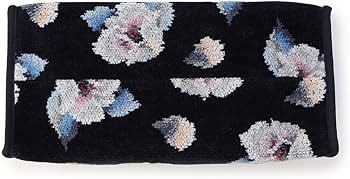 ティッシュボックスカバー ローランサン フェイラー バラ ローズ ネイビー ティッシュボックスカバー ローランサン フェイラー バラ ローズ