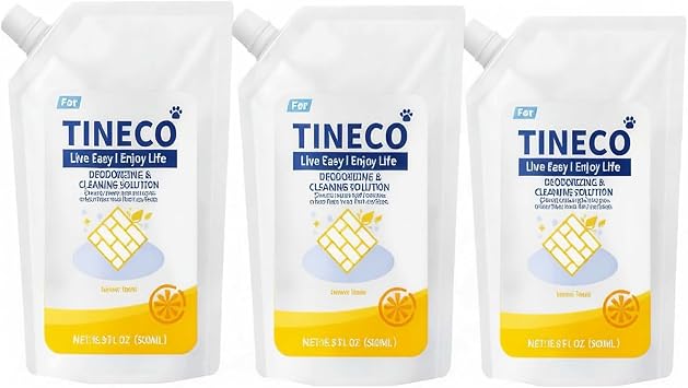 500ml Multi-purpose floor cleaning liquid. Compatible with TINECO Floor One S7 Stretch Ultra3pcs