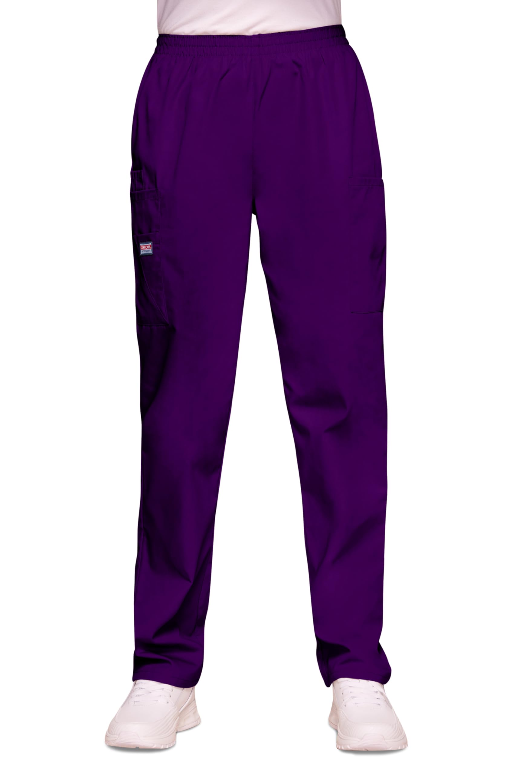 Cherokee Elasticated Scrub Trouser Eggplant XS CH4200EGGPXS WIS25101