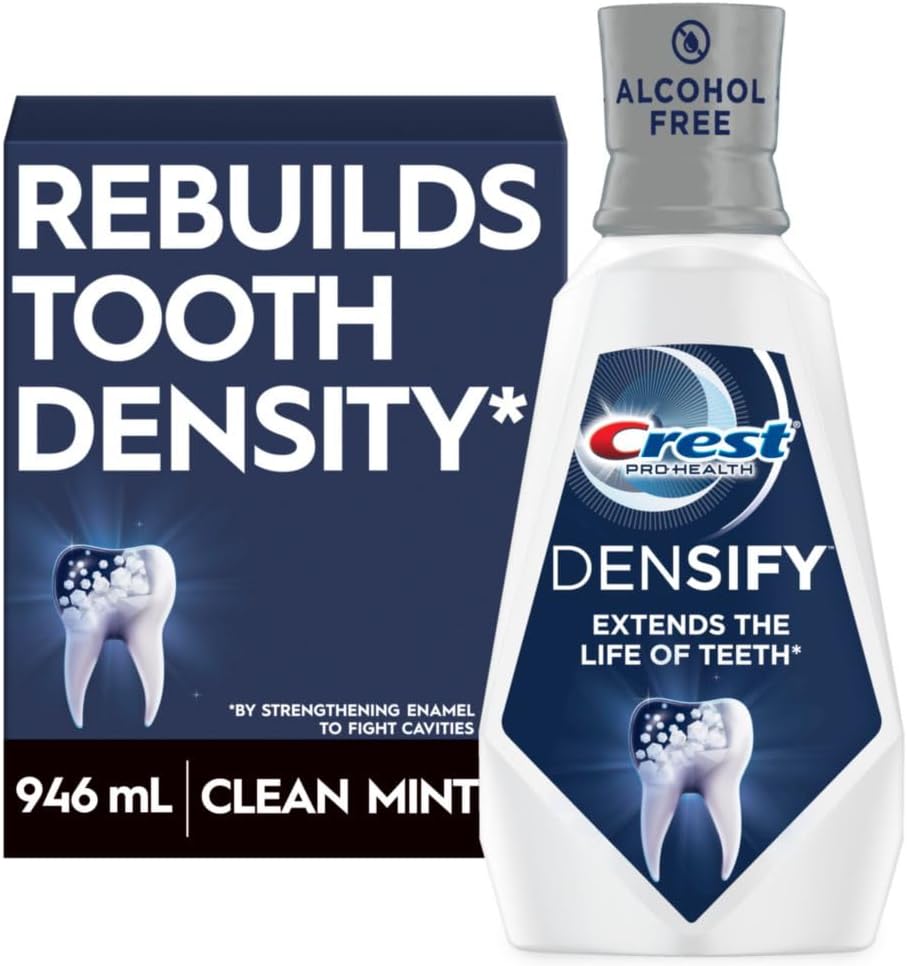 Crest Pro Health Densify Fluoride Mouthwash, Alcohol Free