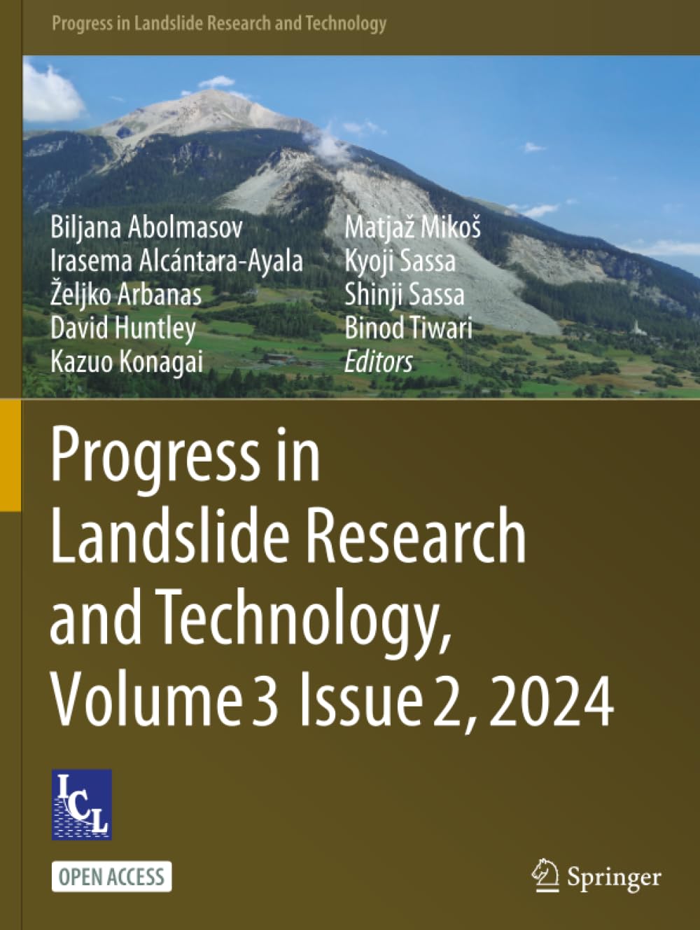 Progress in Landslide Research and Technology, Volume 3 Issue 2, 2024