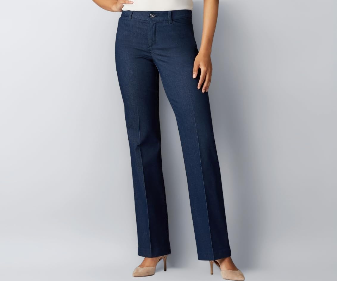 Lee Women's Flex Motion Regular Fit Trouser Pant