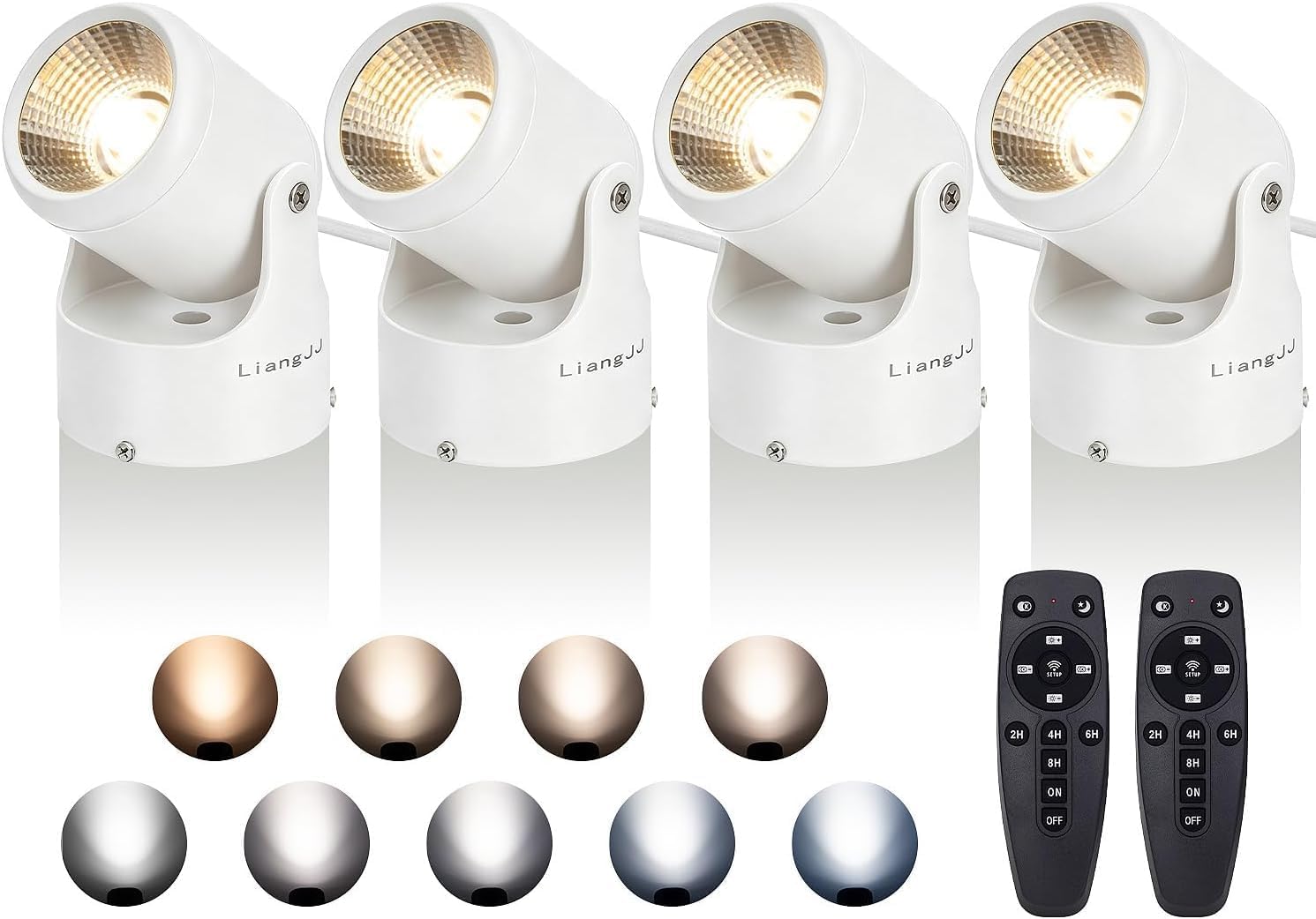 Stepless Adjustable Color Temperature and Dimmable Uplights Indoor