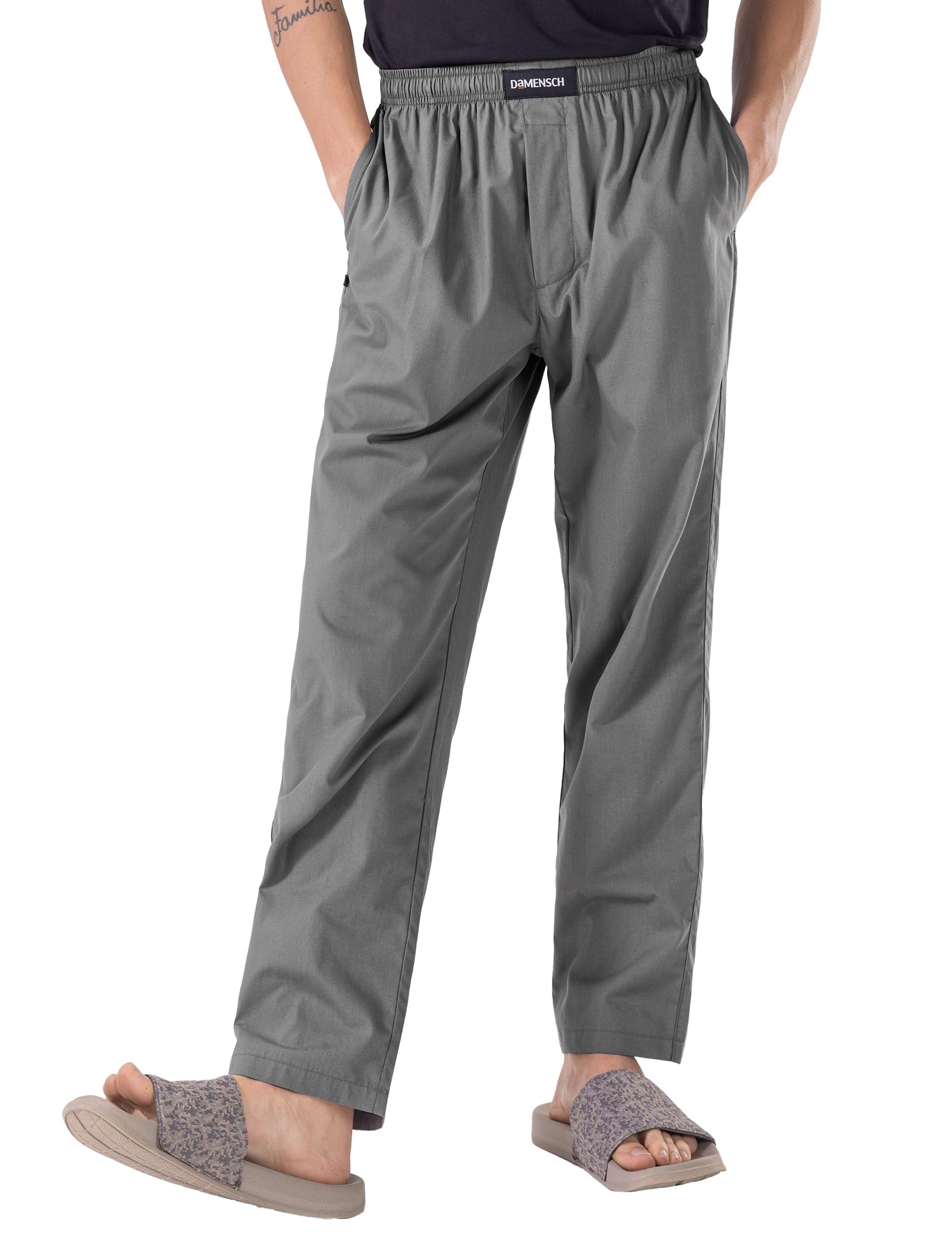 Relaxed Fit Premium Cotton Casual Style|Dual Pockets|Ultra light| Breathable Microfibre Waistband|Anti-Bacterial|Stretchable, Soft Comfortable| Lounge Pyjamas For Men