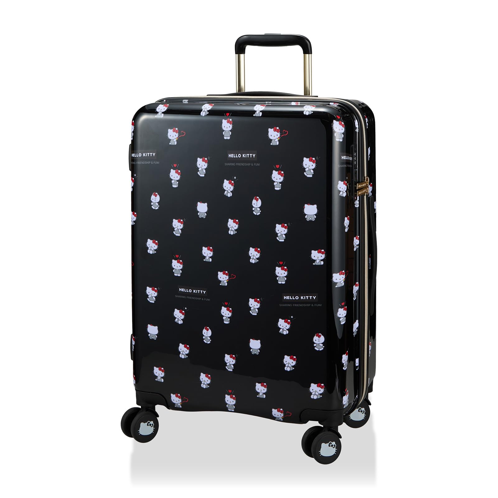 Amazon | スーツケース Mサイズ 54L カップホルダー付き ダブル
