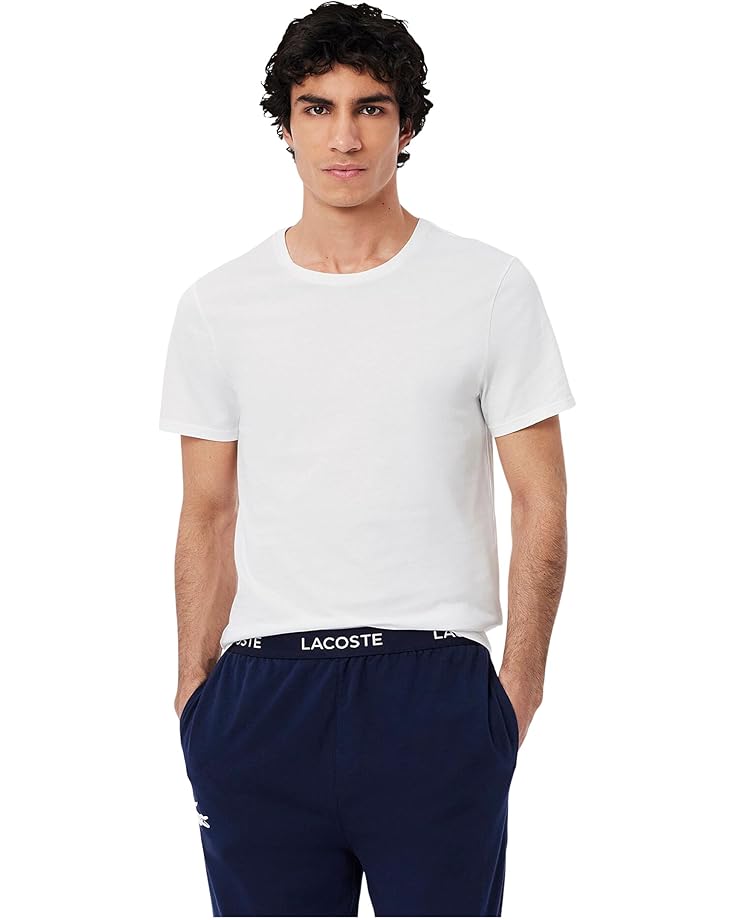 Lacoste 100% Cotton Regular Fit Crew-neck T-shirt 3-pack - #2 of 3