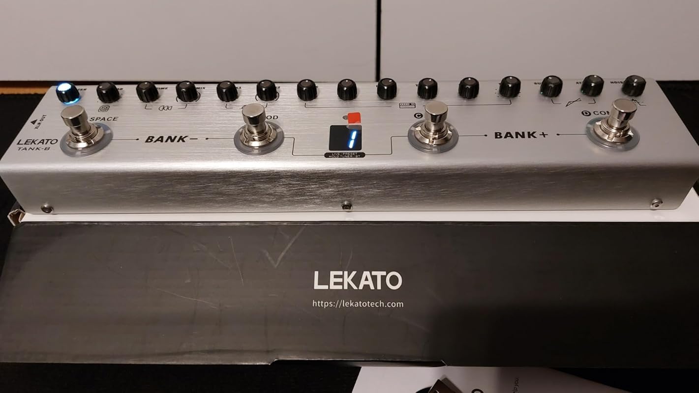 LEKATO Tank-B Bass Effect Processor Pedal – LEKATO - Buy Musical