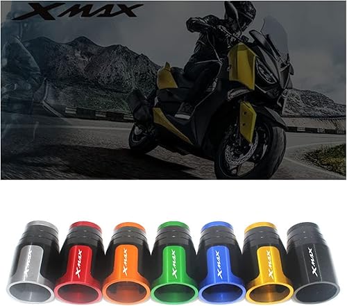 Miniatura 2 de Accesorios de motocicleta para Xmax 78 "0.866 in manillar empuñaduras manillar tapa de extremo para Yamaha Xmax 125 250 300 400 X MAX 2017 (color