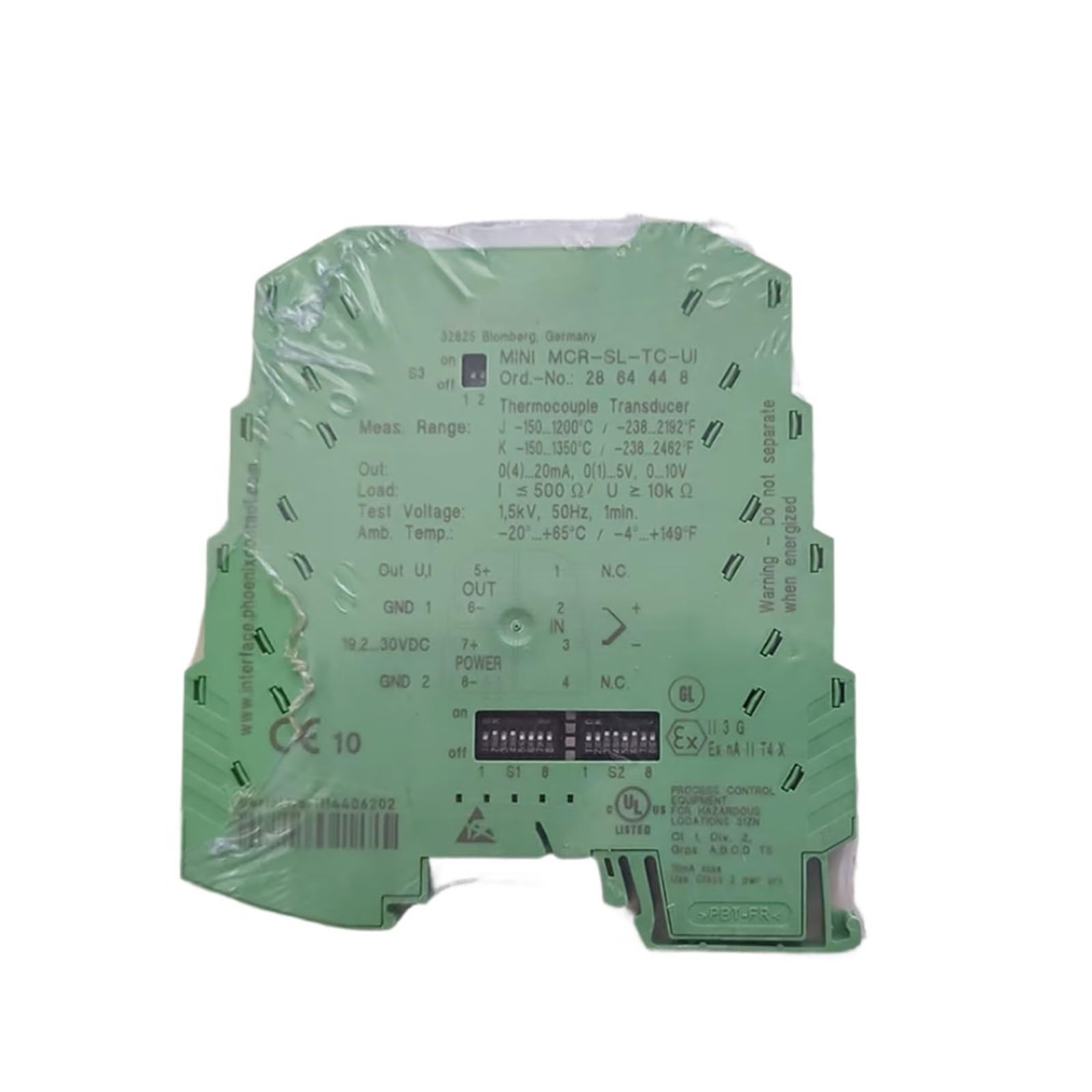 JJKKOZVQF Temperature Measurement Transmitter MCR-SL-TC-UI 2864448
