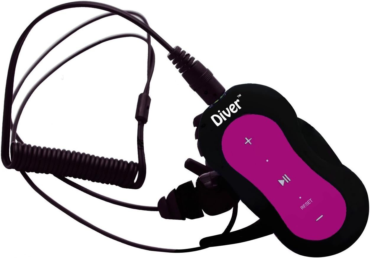 Diver (TM) Waterproof MP3 Player. 4 GB. Kit Includes