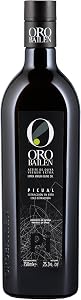 Oro Bailen Reserva Familiar Picual 2020 Harvest - 0.75 Liter / 25.4 Ounce - Spanish Extra Virgin Olive Oil from Jaen, Andalusia