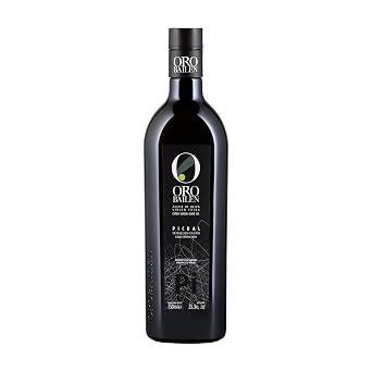 Oro Bailen Reserva Familiar Picual 2020 Harvest - 0.75 Liter / 25.4 Ounce - Spanish Extra Virgin Olive Oil from Jaen, Andalusia