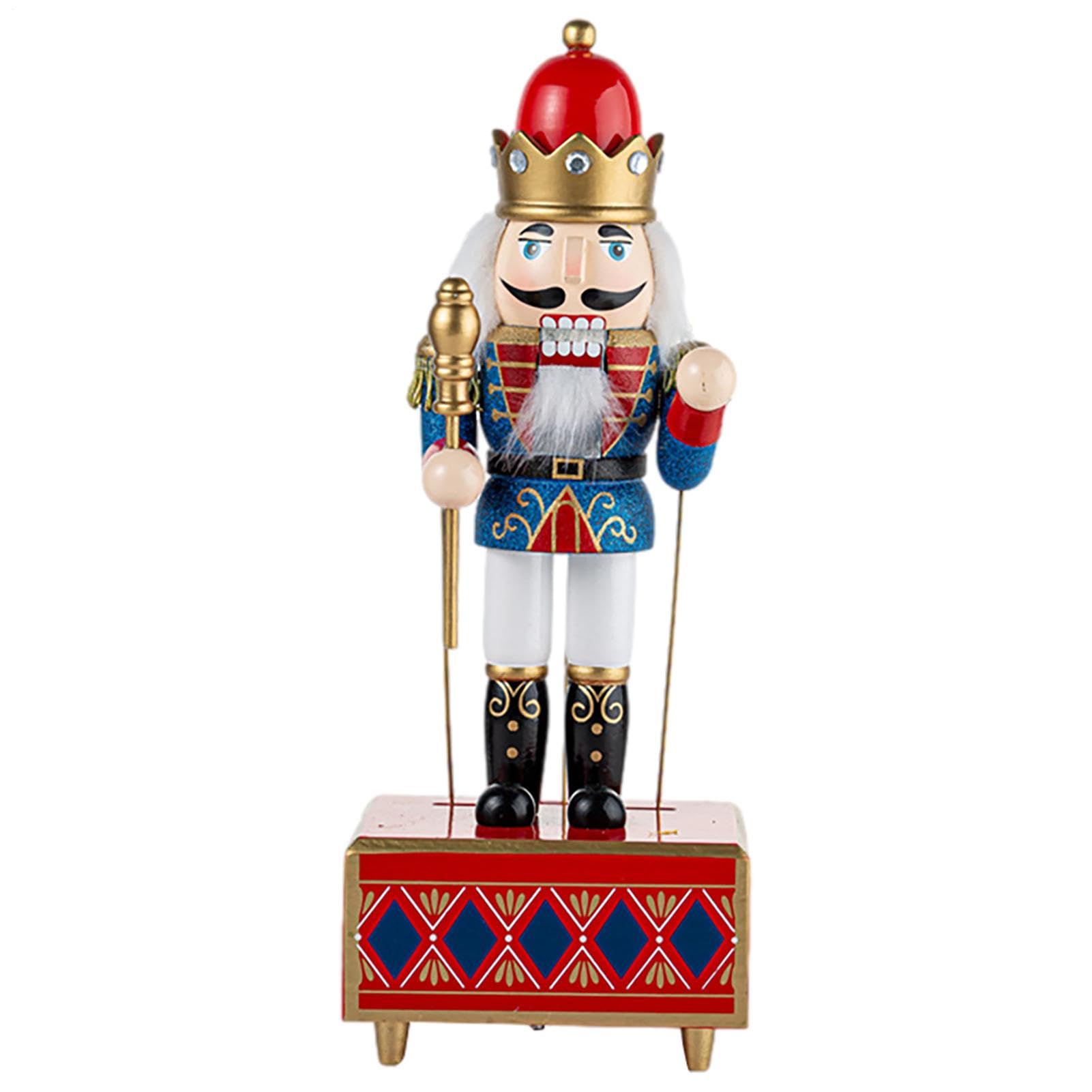 Carillon Decorazione Natalizia in Legno | Carillon da Tavolo in Legno Per Appassionati Collezionisti Decoratori d'Interni Amanti della Musica Mensola del Libreria