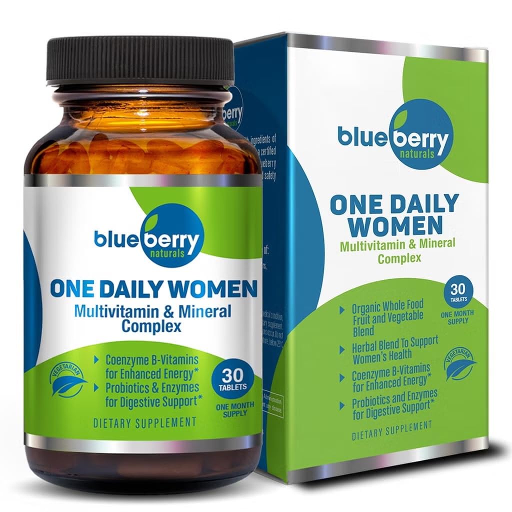 One Daily Women Tablets – 60-Count | Daily Multivitamin & Mineral Complex for Women