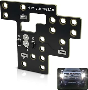 Lights Module 6 High Mod, Fits For GM Auto Fogs Low Beams Mod Module, Compatible With 2003-2007 Chevy Silverado GMC Sierra 1500/2500/3500 Classic