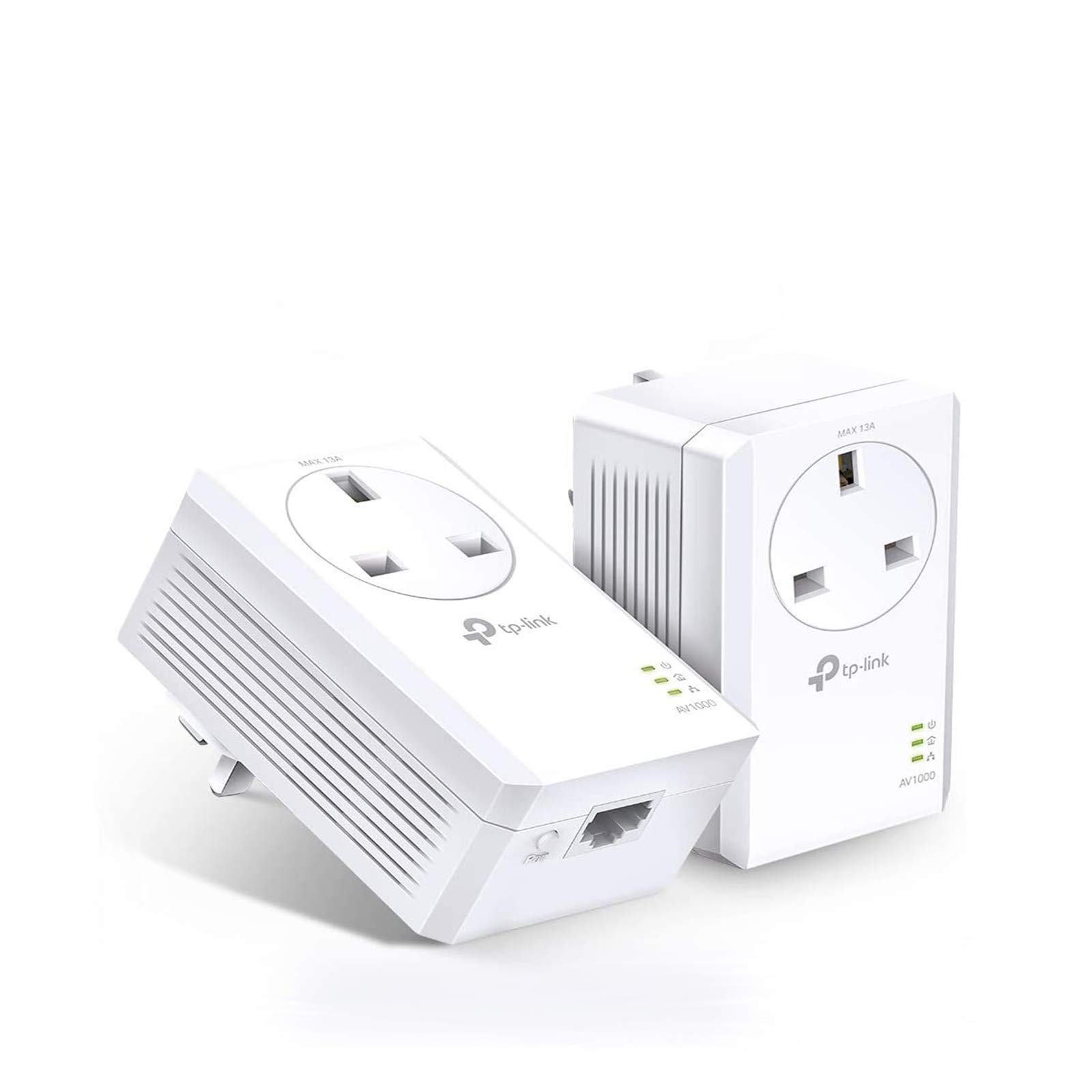 TP LINK AV1000 GIGABIT WIRED ALTA VELOCITÀ KIT DI AVVIAMENTO POWERLINE TL-PA7017PKIT SPINA
