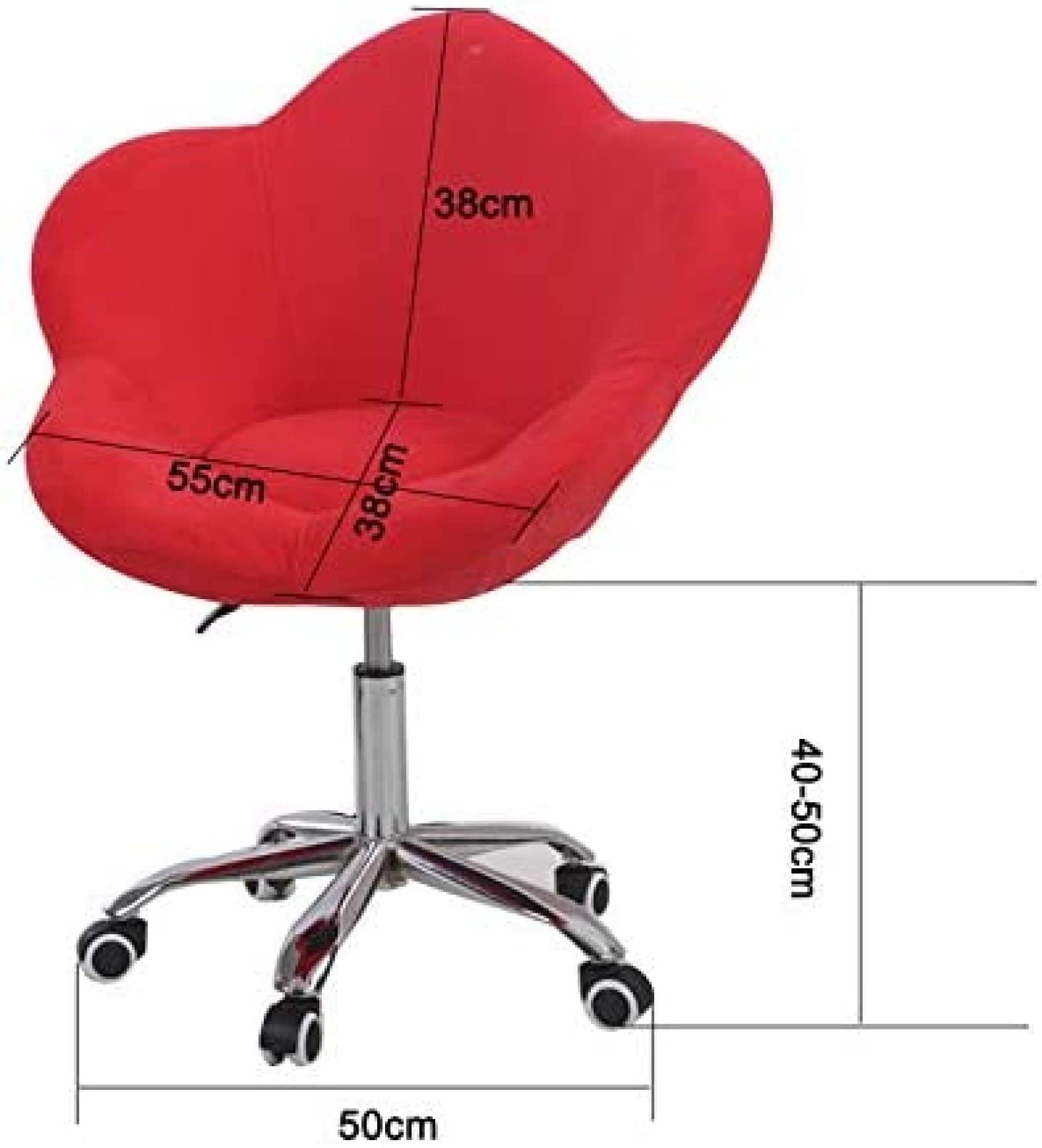 オフィスチェア パソコンチェア ソファ生地 レッド レッド ソファ生地 オフィスチェア