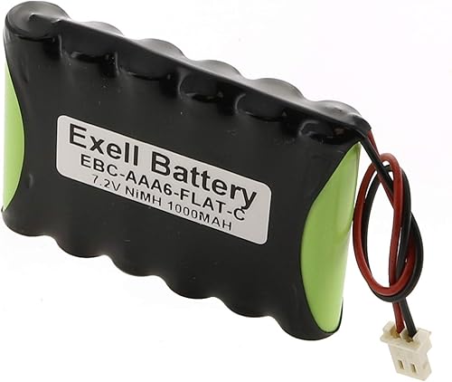 Miniatura 4 de Exell 7.2V 1000mAh NIMH wconector para 118 RC Car Racing HPI RS4 Micro Cars