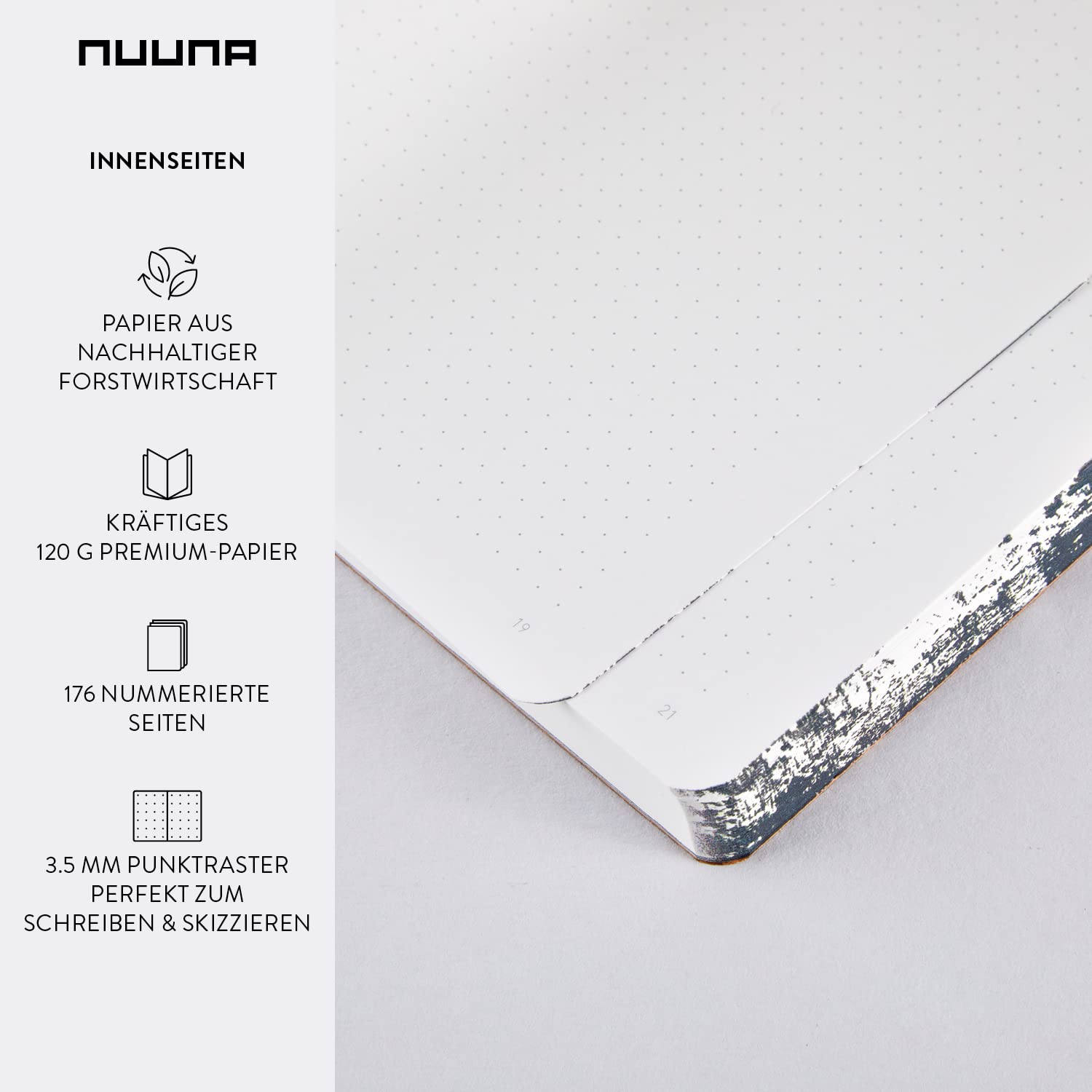 Nuuna Savage L Light Stroke - Taccuino