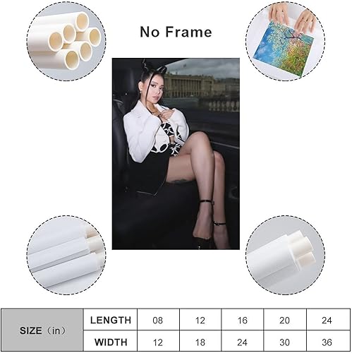 Miniatura 2 de ZHANGMING Póster de Bella Poarch (60) impresión de imágenes de arte de pared, lienzo, pósteres de obras de arte, idea de regalo, habitación