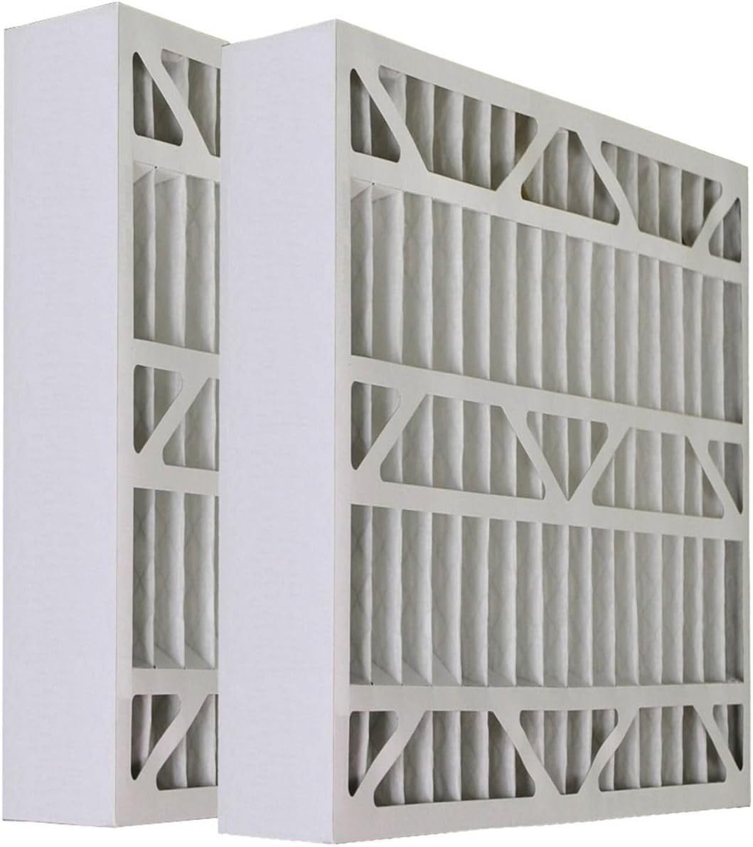 Tier1 20x20x5 Merv 8 Replacement for Skuttle #000-0448-003 Air Filter 2 Pack (Actual Size: 19 3/4" x 20 3/4" x 4 7/8")