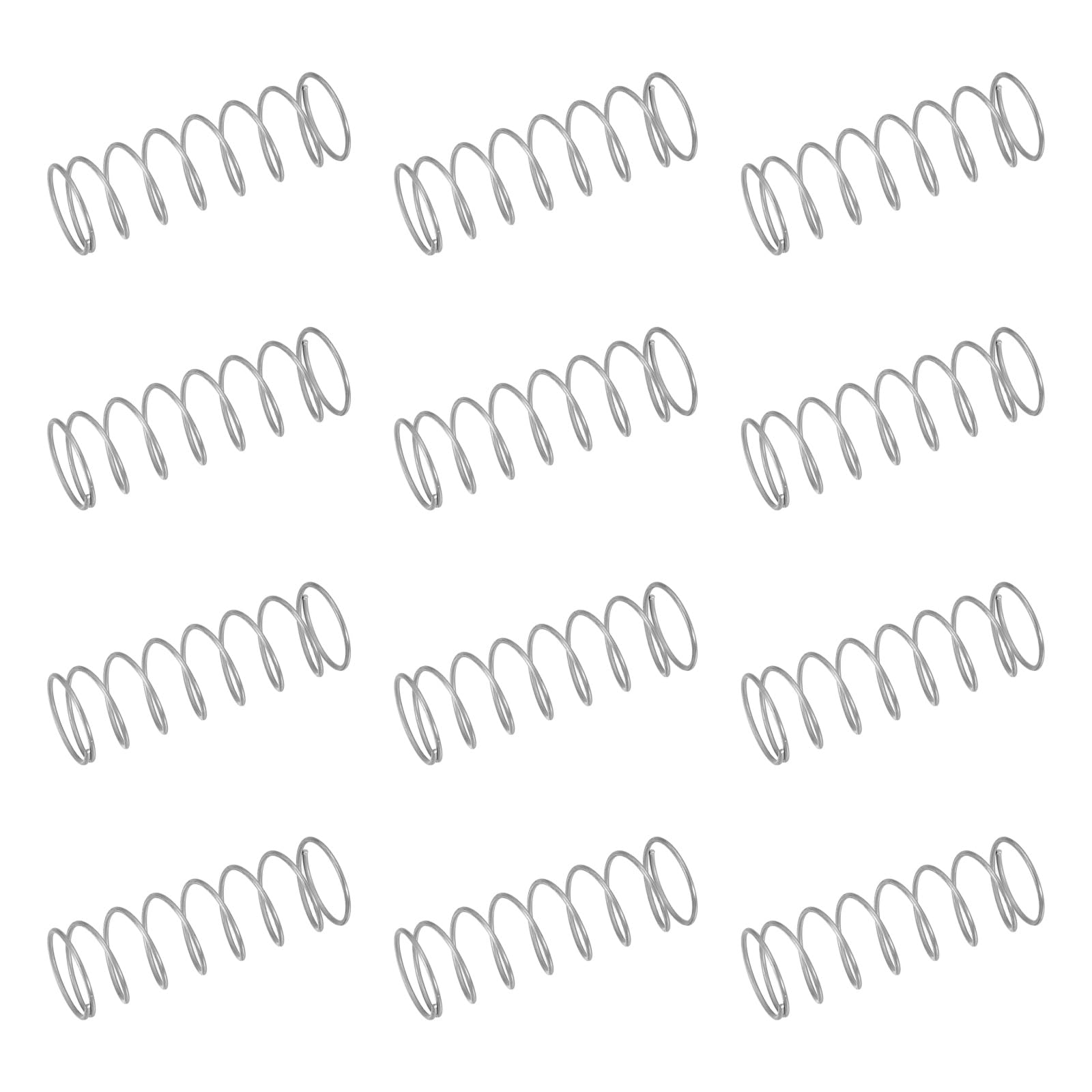 uxcell 50Pcs 304 Stainless Steel Compression Springs,0.5mmWD, 5mm ODx30mm L — Amazon image 15