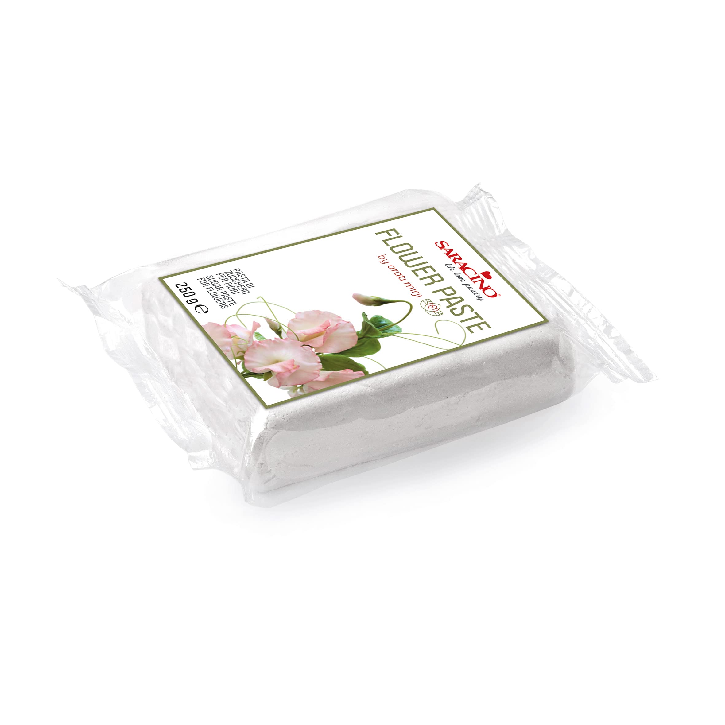 Saracino Pâte à Sucre pour Fleurs 250 g - FLOWER PASTE par ARATI MIRJI