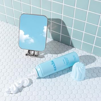 sundae Whipped Shower Foam Cool Mint Foaming Body Wash 8.9 fl oz, 265ml with Kakadu Plum & Finger Lime