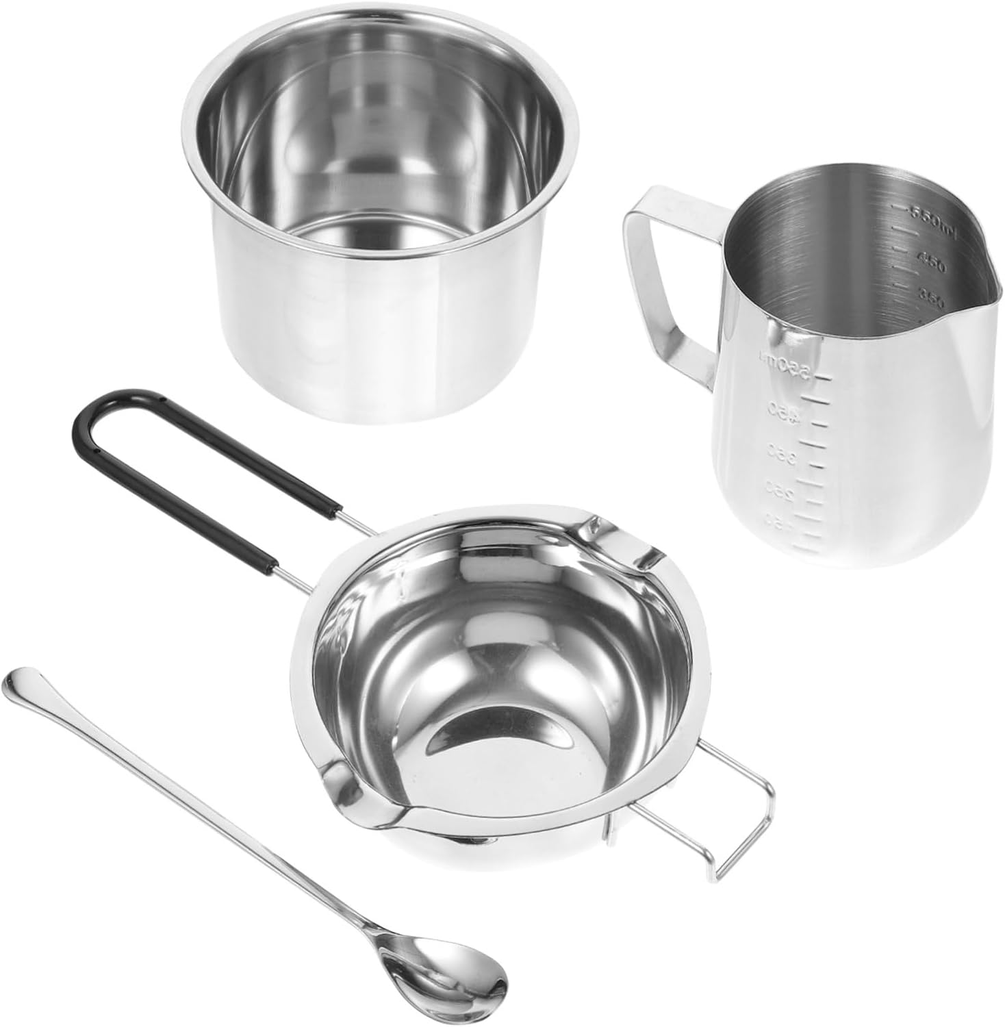 Gadpiparty 1Set Melting Pot Double Boiler with Handle for Butter and Sauces Versatile Kitchen Tool for Home and Restaurants