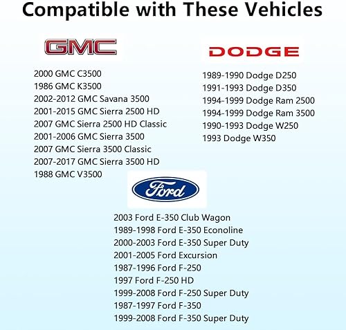 Miniatura 3 de 10591D Tapa de combustible con bloqueo, apto para algunos modelos Chevrolet Silverado Express C3500 K3500, Ram 3500 W350 D350, Dodge, Ford F-250