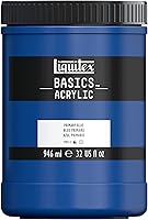 Vista 10 de Liquitex BASICS Pintura Acrílica, Tubo de 118ml (4 oz), Negro Marte