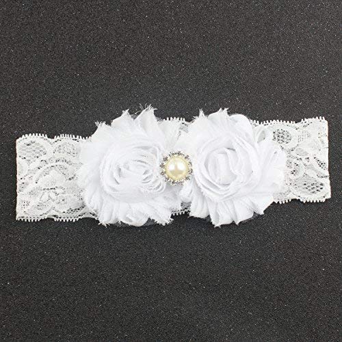 Gugelives Miugle Baby Christening Headbands Baby Girl Baptism Headbands With Bows, White, 0-3Years #TOP2