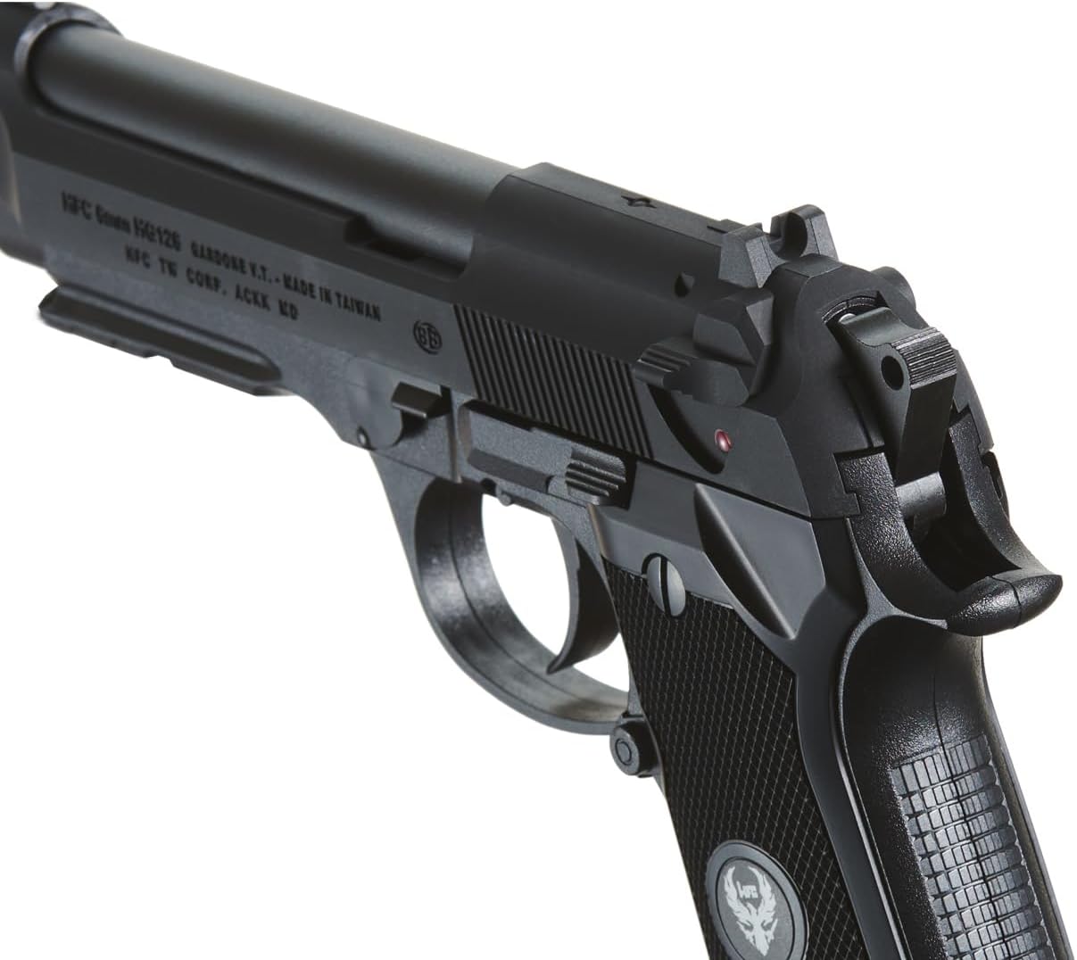 HFC Steel Bereta M9 300 FPS Green Gas Powered Airsoft Pistol