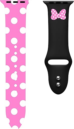 Correa de dibujos animados para Apple Watch de 1496in 1575in 1614in 1654in 1732in 1772in correas de silicona para Apple Watch Series 87654321SE2SE