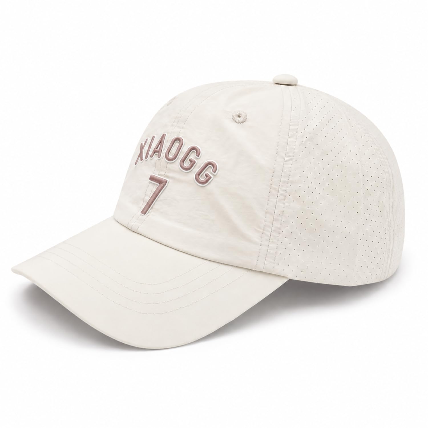 mhax Lightweight Baseball Cap, Breathable Perforated Panels, 3D Embroidery, Adjustable Fit, Sun Protection Unisex Caps, Sports & Outdoor-picture-16