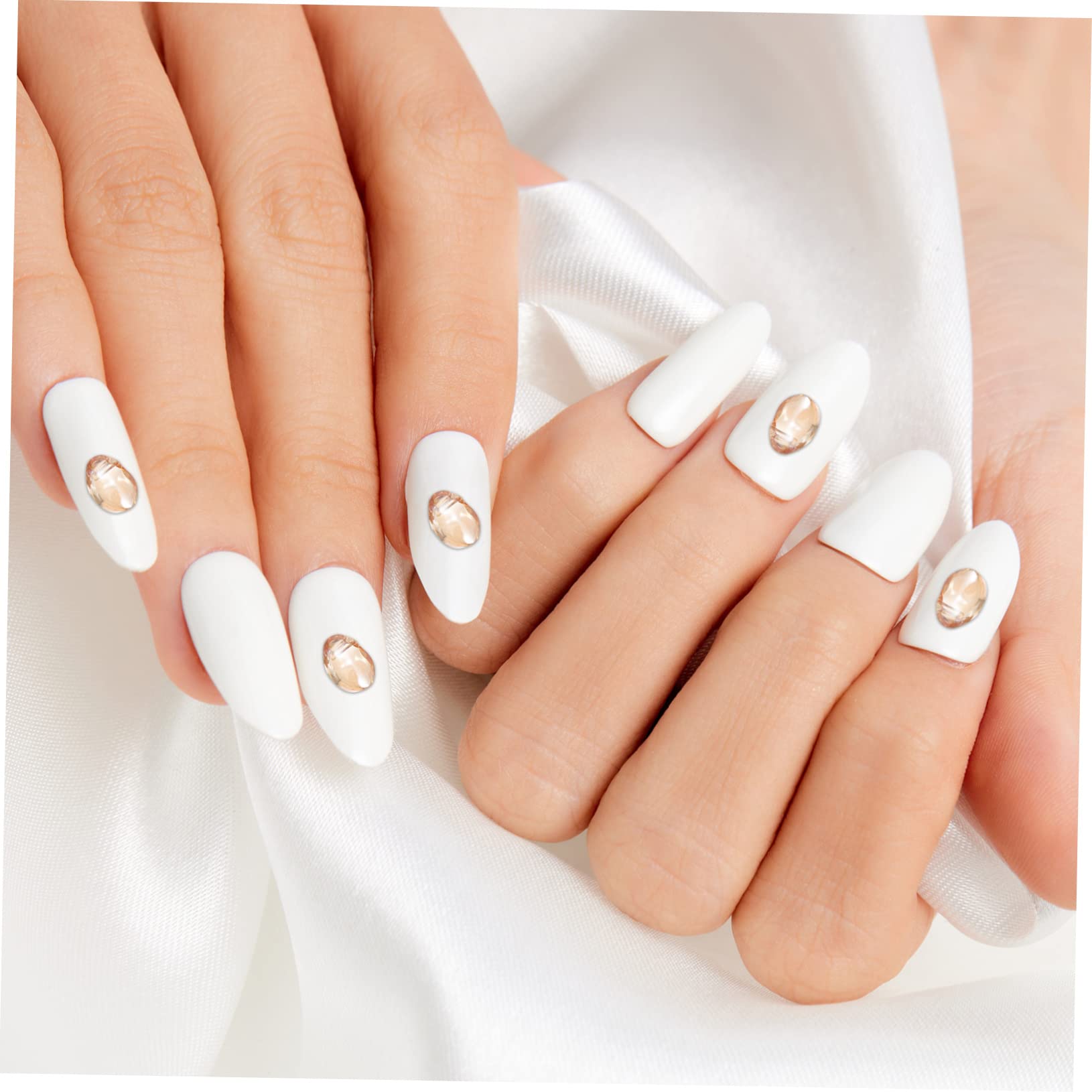 PACKOVE 3 set Pietre Di Cristallo Per Unghie Diamanti Glitter Gemme Per Unghie Gemme Per Nail Art Strass Per Nail Art Diamanti Hotfix Smalto Per Manicure Nail Art Fai 100 pezzi*3