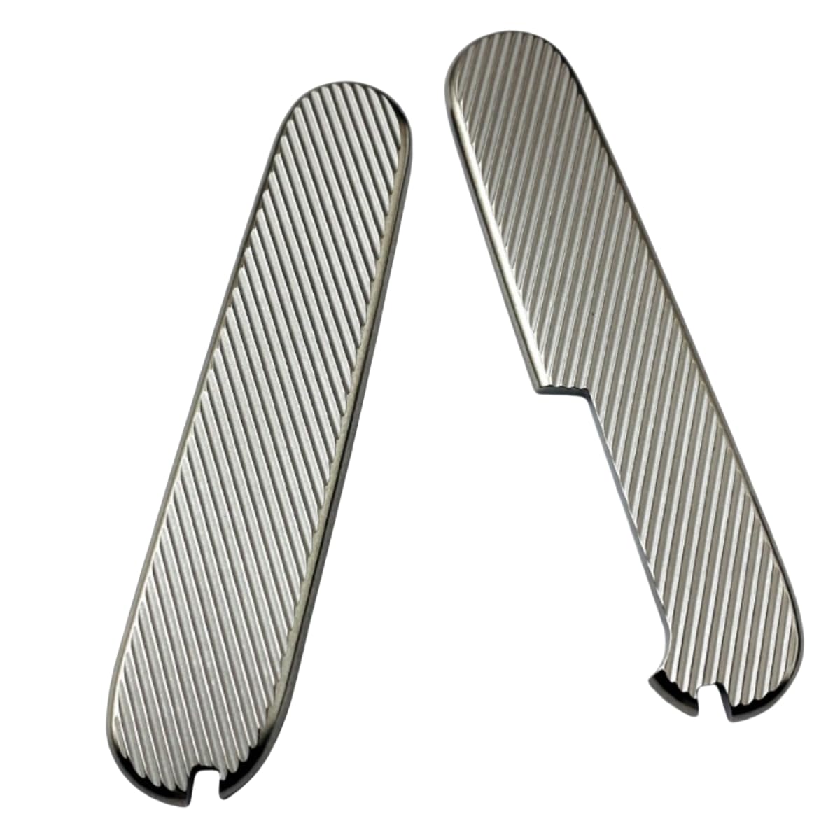 1 paio di manici in lega di titanio per impugnature per utensili fai da te impugnature di ricambio adatte per coltelli dell'esercito svizzero Victorinox da 91 mm (B)