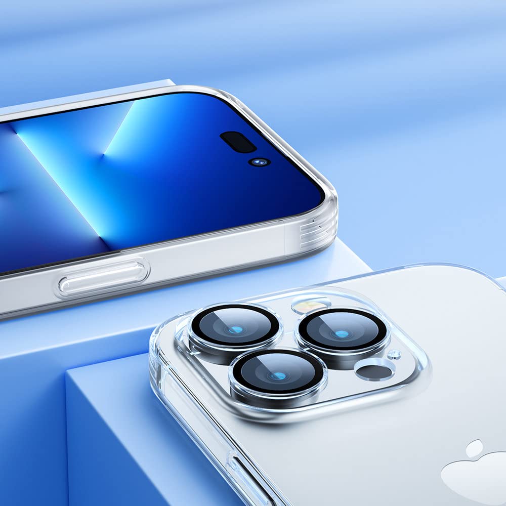 Custodia in TPU antiurto per iPhone 14 Pro - Trasparente
