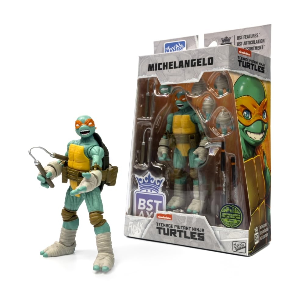 Amazon.com: Teenage Mutant Ninja Turtles BST AXN Michelangelo IDW
