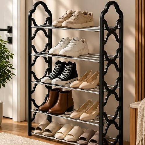 Sapateira 5 Andares Organizador Mk0436 Black