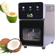 Fully automatic coconut opening machine, electric coconut opening machine,20S fast cutting,opening diameter 6/7/8 cm,for stalls,fruit shops,supermarkets 8cm
