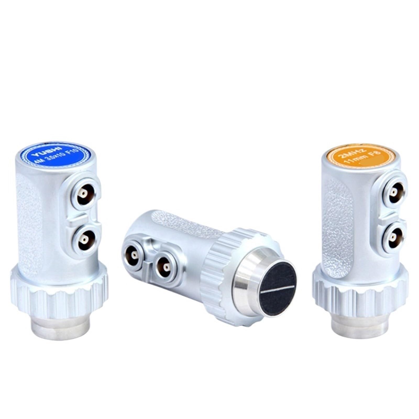 Sonda ultrasónica detectora de defectos 5P10FG10 sonda recta de doble cristal de onda longitudinal
